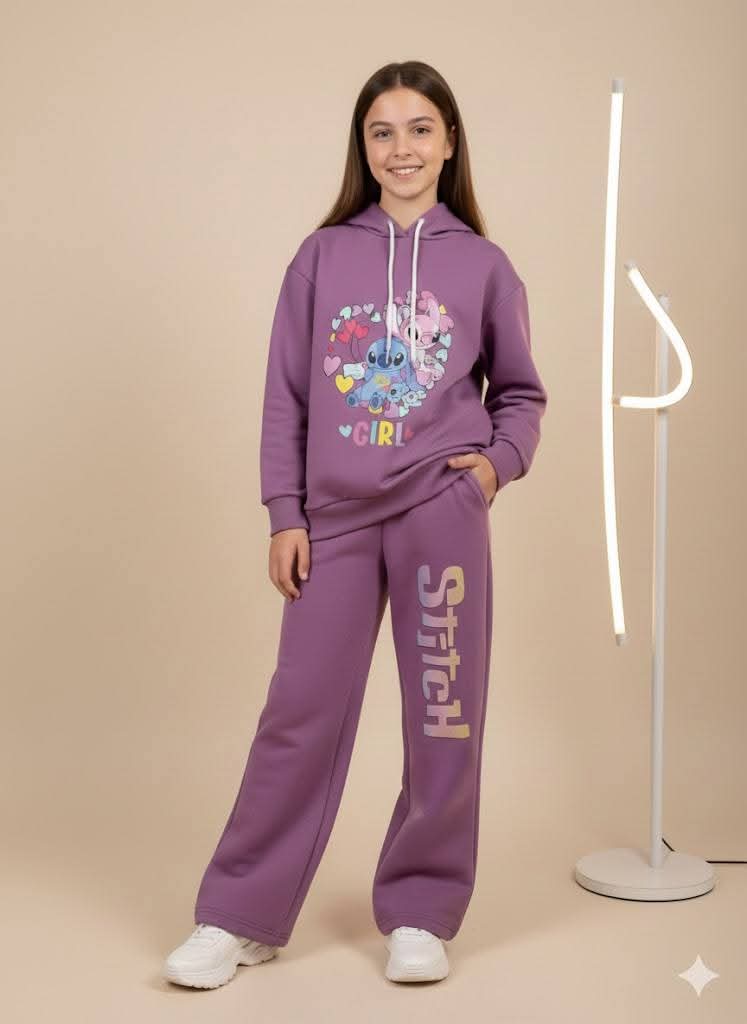 Jogging Stitch vieux rose